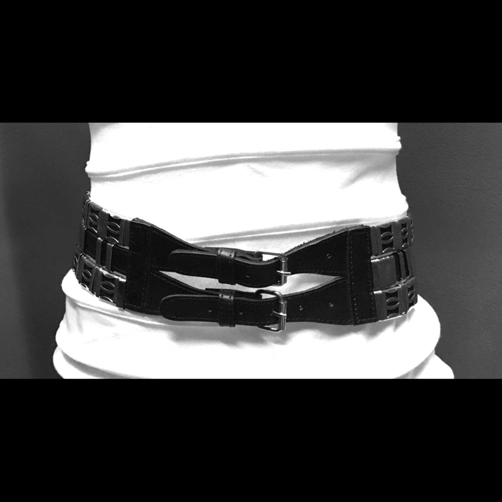 Nasty Gal leather corset belt